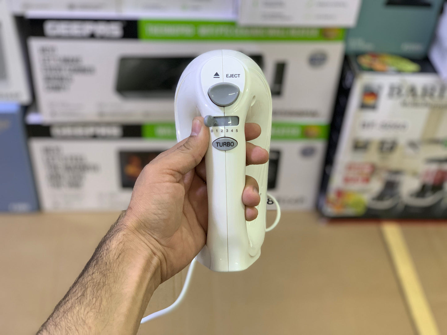 Sharp brand electric Hand Mixer and beater 5 Level speed high quality