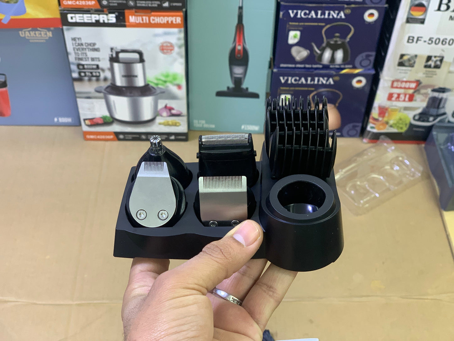 Geepas brand 11 in 1 Hair and beard clippers| Model: 8612